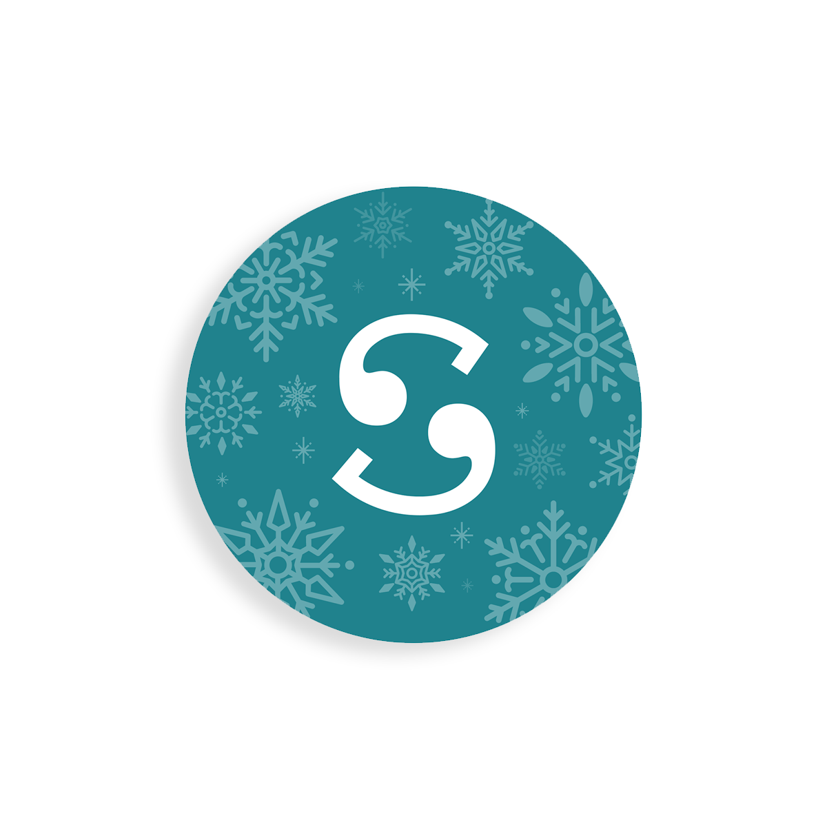 Circle "S" Logo Stickers